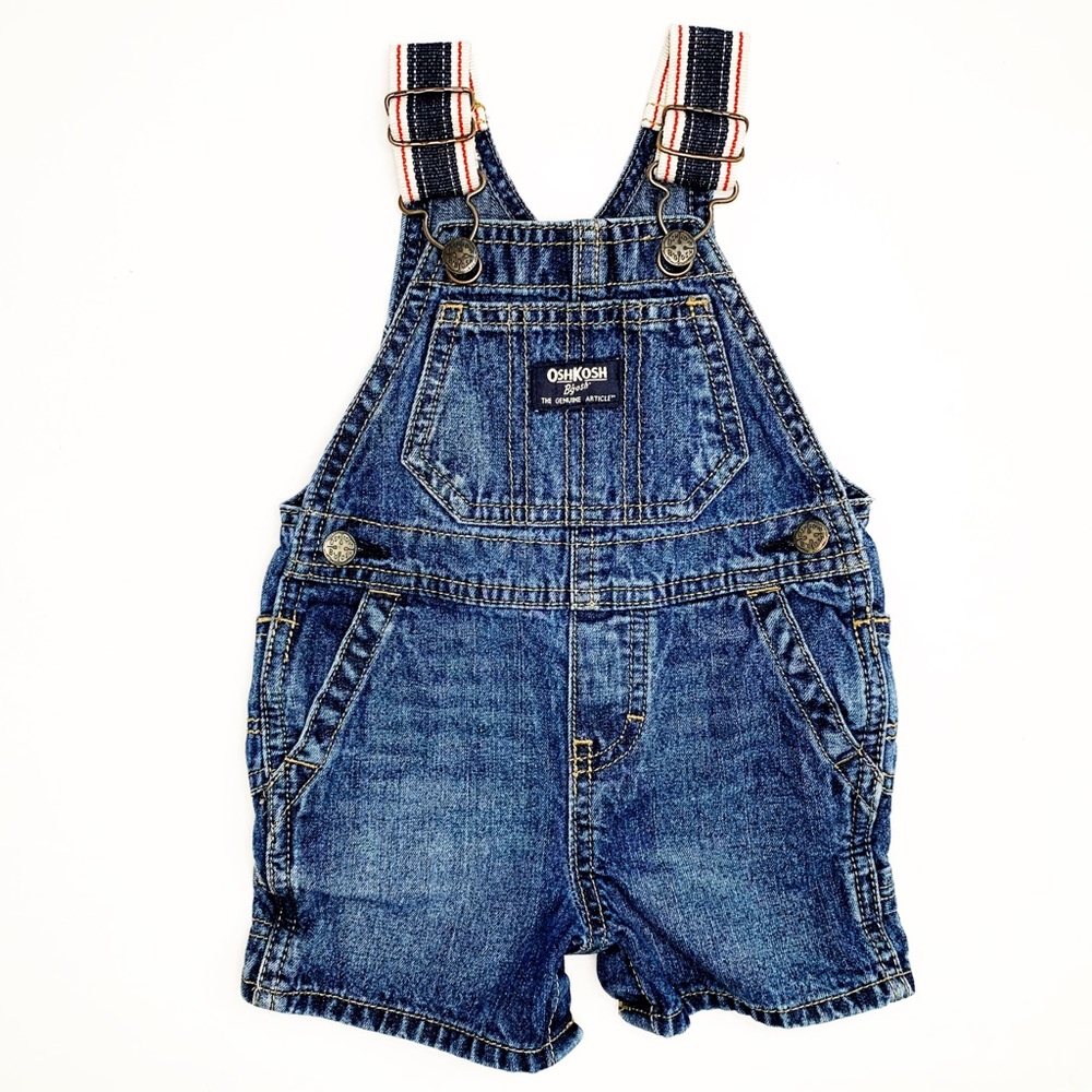 OshKosh Jean Jumpsuit Overalls Shorts